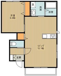 メゾン　メルヴェーユＡの物件間取画像